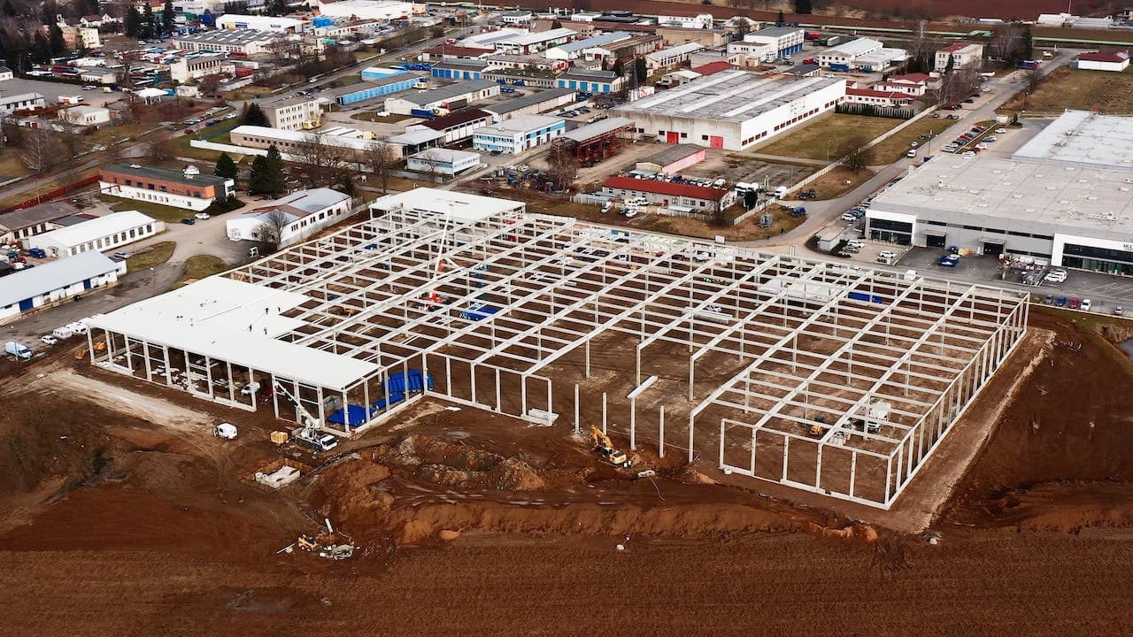 Průběh výstavby 2